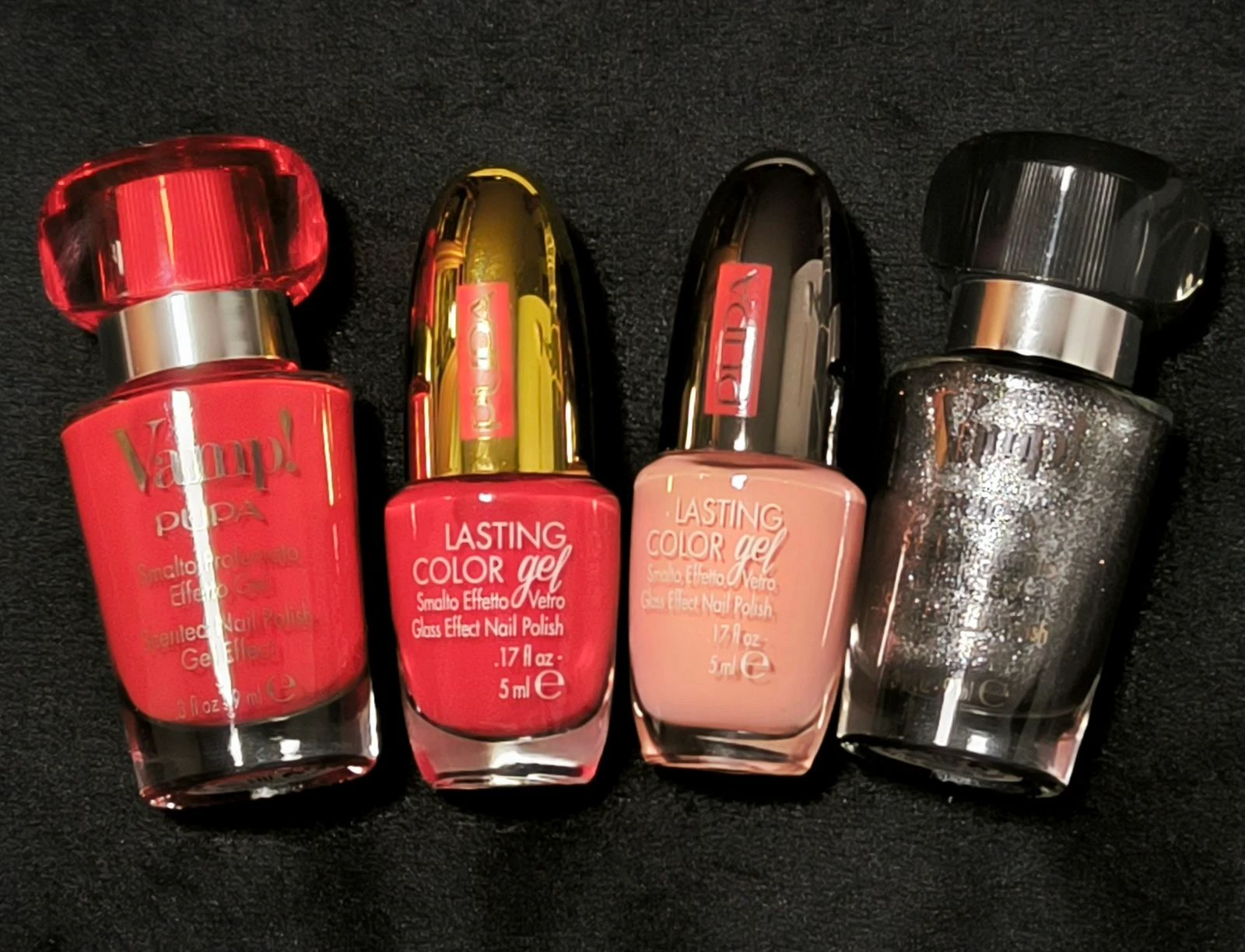 4 esmaltes PUPA